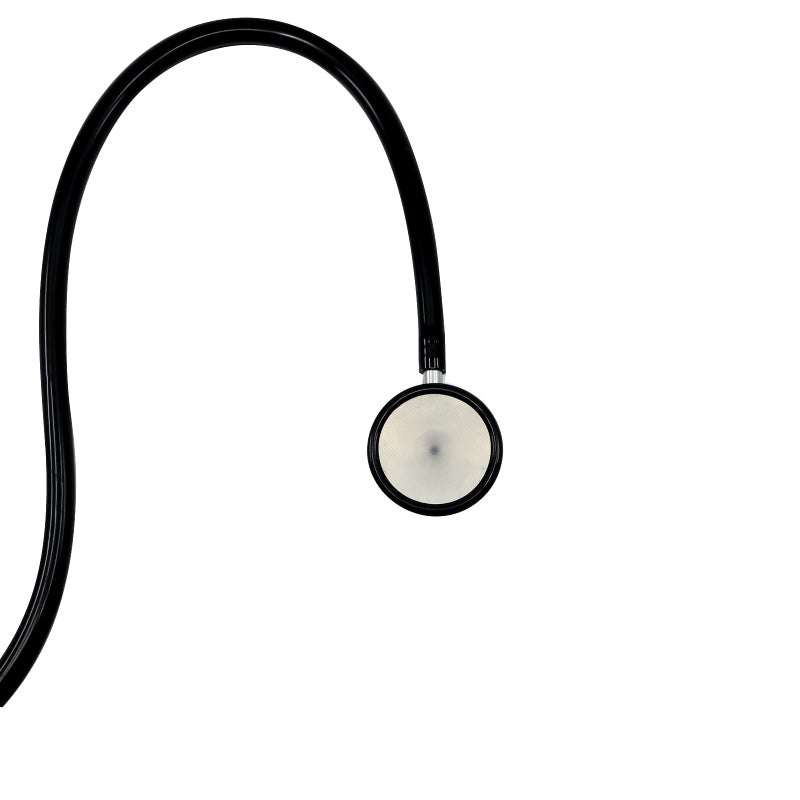 Ever Ready First Aid Deluxe Dual-Head Teaching Stethoscope for Medical Training, Nursing Students and Teachers â€“ Black - Image 5