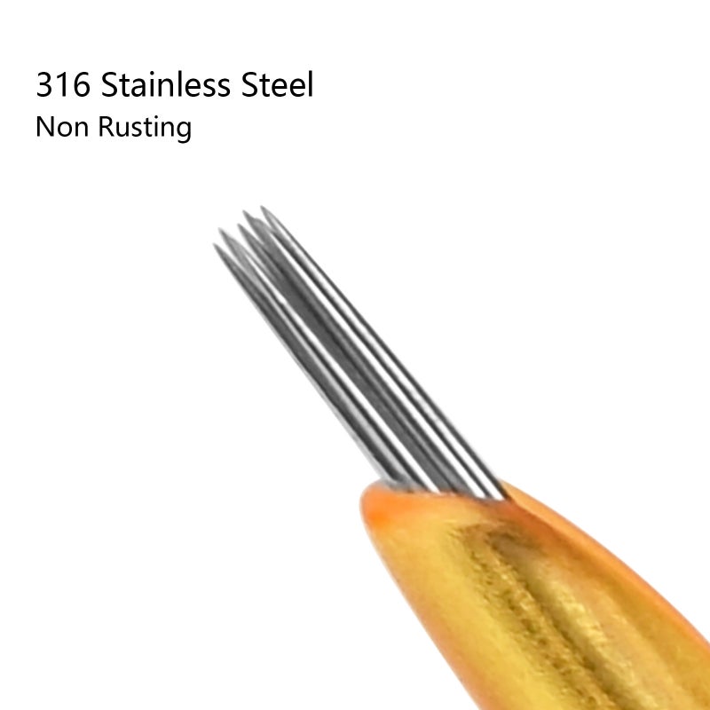 ATOMUS Tattoo Needles Cartridges Disposable 10pcs Tattoo Machine Cartridge Needle Tattoo Tools Kit Tattoo Supplies for Rotary Tattoo Machine Cordless Tattoo Pen - Image 2