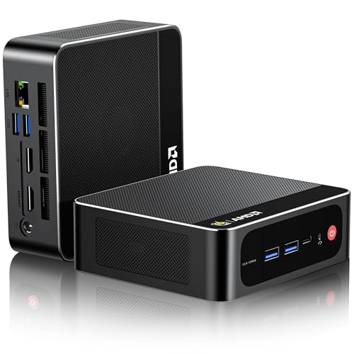 Beelink Mini PC AMD Ryzen 7 5825U Up to 4.5GHz 8C/16T, SER5 PRO Mini Computer with 32GB DDR4 RAM 1TB M.2 SSD, Support 2.5GLAN/4K Triple Screen Display(HDMI+DP+Type-C)/WiFi6/BT5.2/Home/Office - Image 1