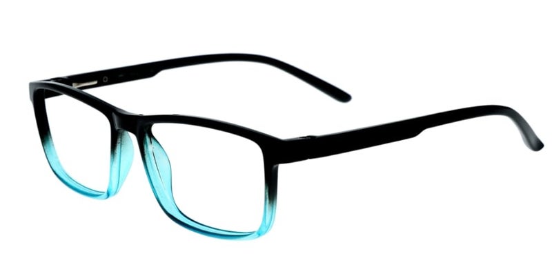 LENS+ Lensplus Rectangle TR Full Rim Eyeglasses with Blue Cut Lightweight Unisex Eyewear for Men & Women | Stylish Computer & Daily Use Frame - Image 3