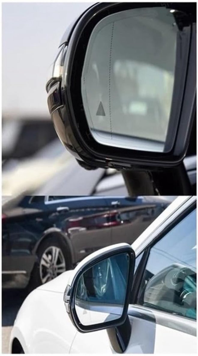 زجاج لمرايا السيارة، عدد 1 قطعة لكل جانب (اليسار واليمين)، مناسب لطرازات C-Class W205، C180، C200، C220، C250، C300، مرايا خلفية كهربائية مدفأة، الفترة الزمنية: 2014-2020. - Image 4