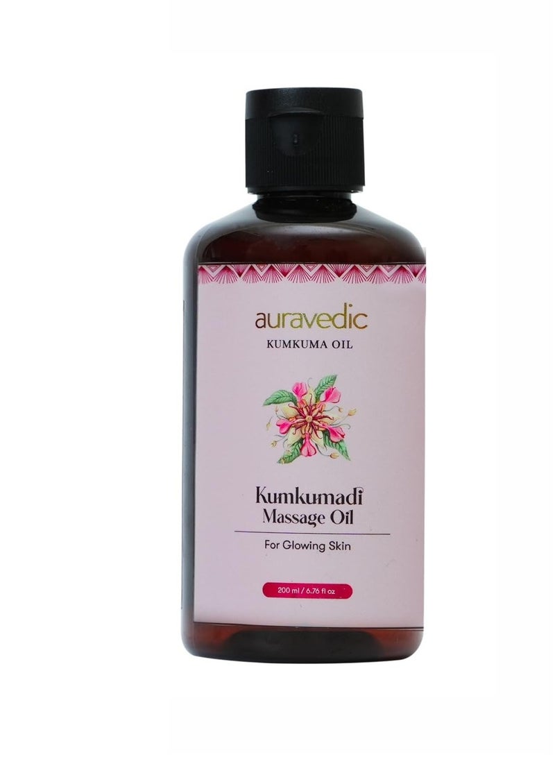 Auravedic Kumkumadi massage oil and Relaxing Body Massage oil 200ml*2 - Image 3