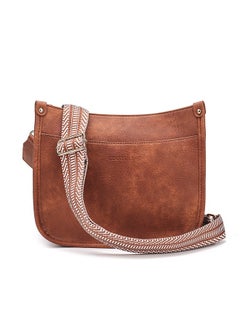 Fashionable Crossbody PU Leather Women's Bag Tote Bag Women's Waterproof Durable Bag Retro One Shoulder Adjustable and Detachable Strap Handbag Attend Gatherings To See Off Family and Friends（Brown） - pzsku/ZBB7A61FDF387838C3F63Z/45/_/1703316813/b5ac70c4-d73c-4a31-a7a8-b6949c5566ef