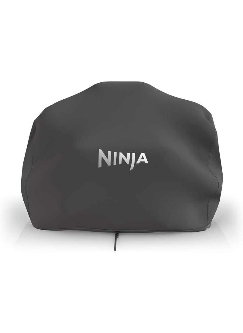 Ninja Ninja XSKCOVERXL Woodfire Premium Grill Cover Pro Compatible with OG800 and OG900 Series UV  Water Resistant Elastic Drawstring for Snug Fit Lightweight YearRound Protection 13 x 24 Black  - Image 1