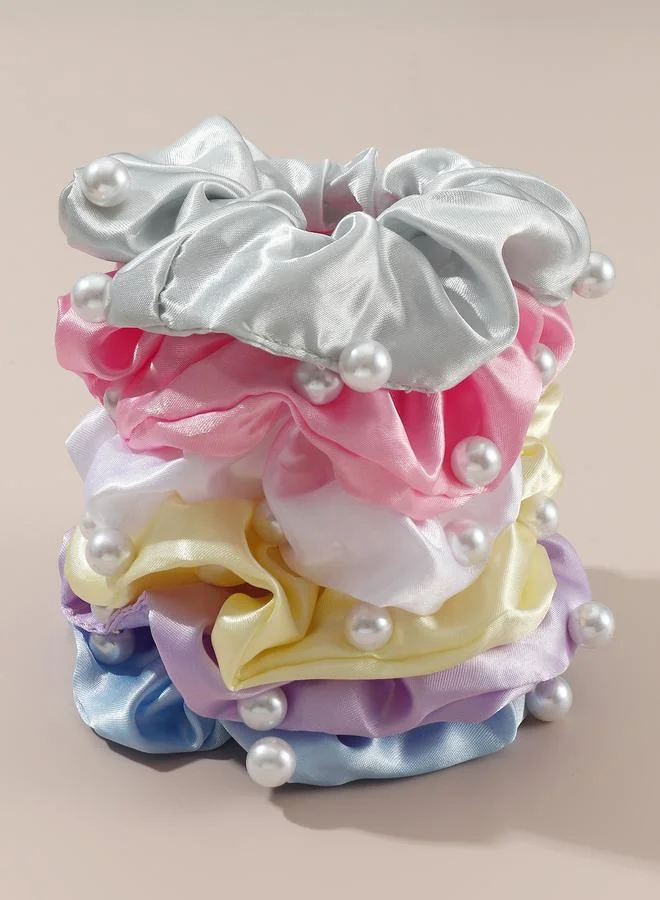 تايك تو Set of 6 - Fashion Hair Scrunchies