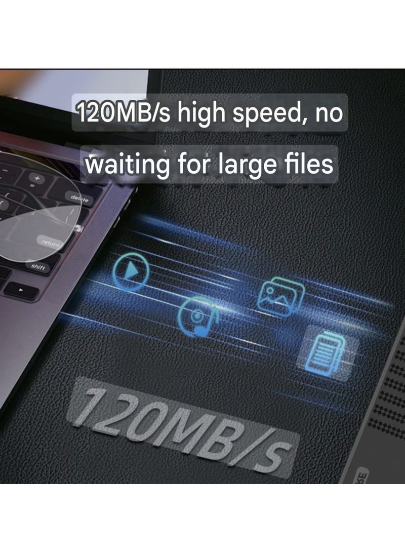 TOPMORE Portable Hard Disk Drive – 500GB//HDD 500GB//SSD Hard Drive  - Image 2
