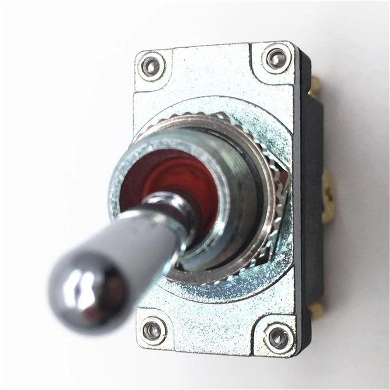 مفتاح تبديل مقاوم للماء IP67 للاستخدام الخارجي 3 دبابيس ON ON T501BW مقاس البرغي - Image 4