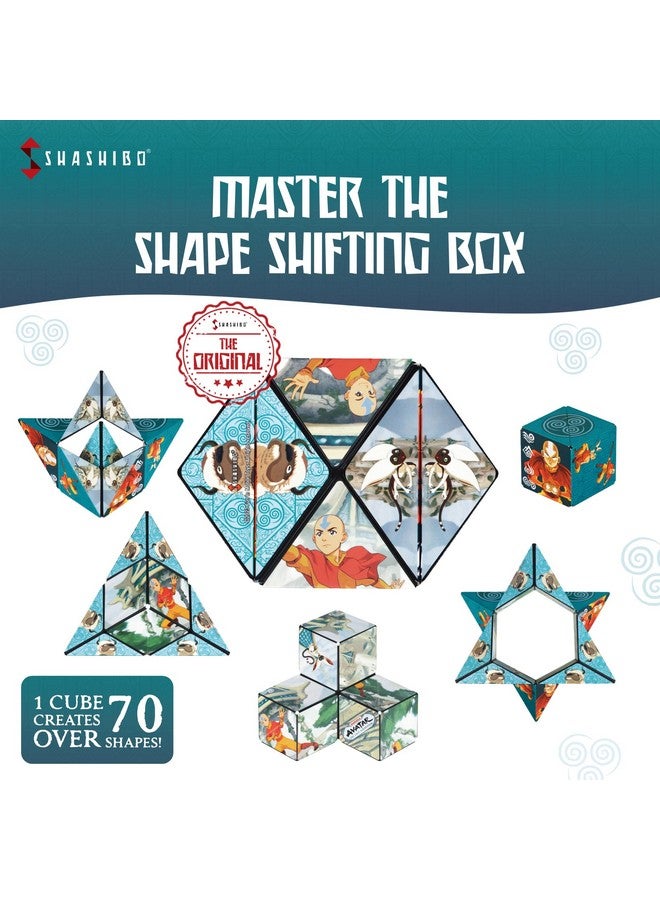 SHASHIBO Avatar The Last Airbender Shape Shifting Box - STEM Magnetic Fidget Cube That Transforms Into Over 70 Shapes, Download Fun in Motion Toys Mobile App (Air) - Image 4