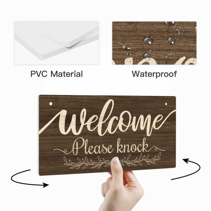 Putuo Decor ديكور Putuo في علامة الجلسة للمعالجين لا يزعج علامة الباب لعيادة المكاتب المنزلية 10x5 بوصة PVC لوحة شماعات عكسية مزدوجة - Image 3