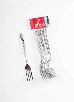 Hic Japanese steel eating forks 12 pieces 