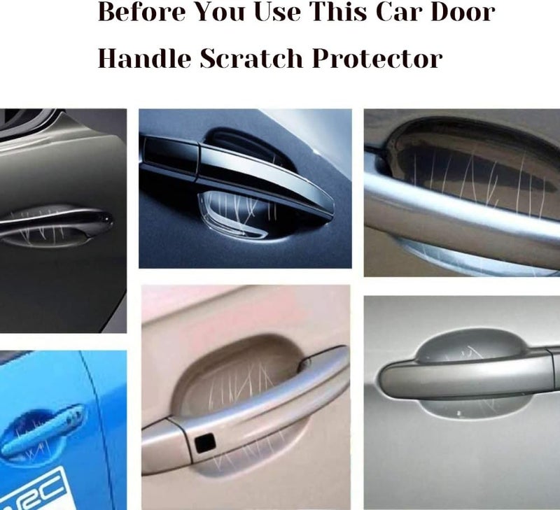 Pincuttee Car Door Handle Scratch Protector - 4 Pack - Image 4