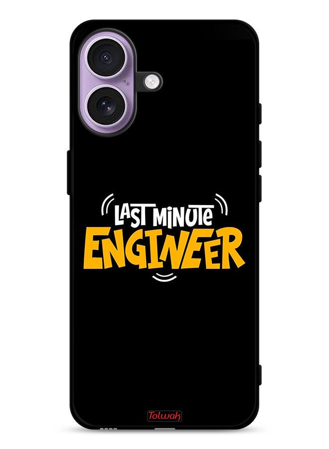 Tolwak Apple iPhone 17 Protective Case Cover Last Minute Engineer - Image 1