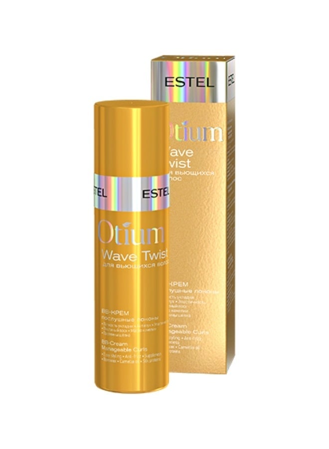 ESTEL PROFESSIONAL OTIUM WAVE TWIST BB Cream for Curly & Wavy Hair | 100 ml | Hydrating, Frizz-Control, Defined Curls