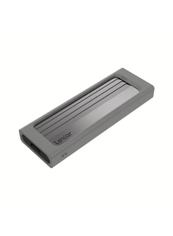 Lexar Lexar Lexar E300 M.2 SSD Mobile Hard Disk Case NVMe/SATA Protocol Type-C Interface - Image 2