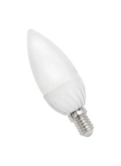 Lucio 6W 3000K 480LM E14 Candle LED Bulb Warm White 13 x 4.8 x 4.6 cm L-MI-0100-6W-3000K  - Image 1