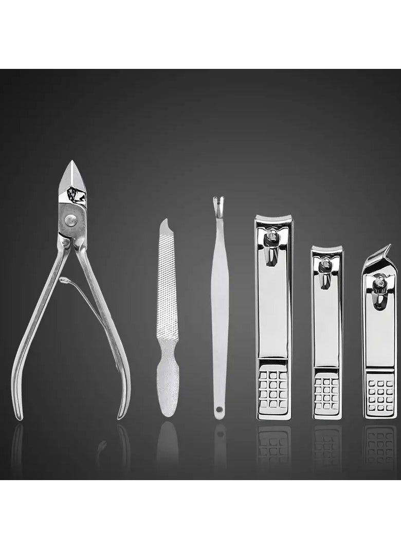 ORiTi Manicure Set Nail Clippers Pedicure Kit -18 Pieces Stainless Steel Manicure Kit Professional Grooming Kits Nail Care Tools With Luxurious Travel Case  - Image 5