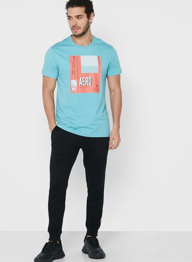 Aeropostale Graphic Crew Neck T-Shirt