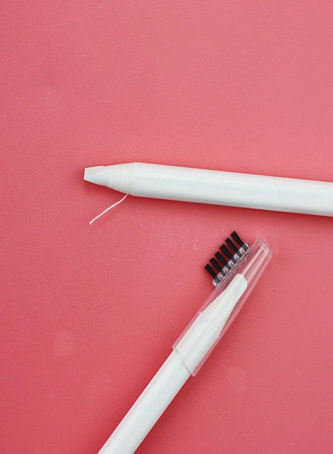 Guapa 6pcs Microblading Brow Mapping Pencil Professional Eyebrow Design Perfect for Pre Drew Brow Hairstrokes Lines (White) - Image 4