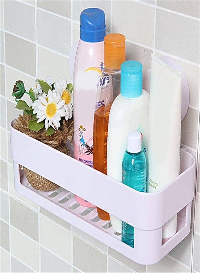 N M Z Fiber Super Power Vacuum Suction Bathroom Shelf Rack Removable Reusable Kitchen Sink Sponge Storage Organizer Holder Basket (Multicolour, 27 x 13 x 9 cm) - Image 4