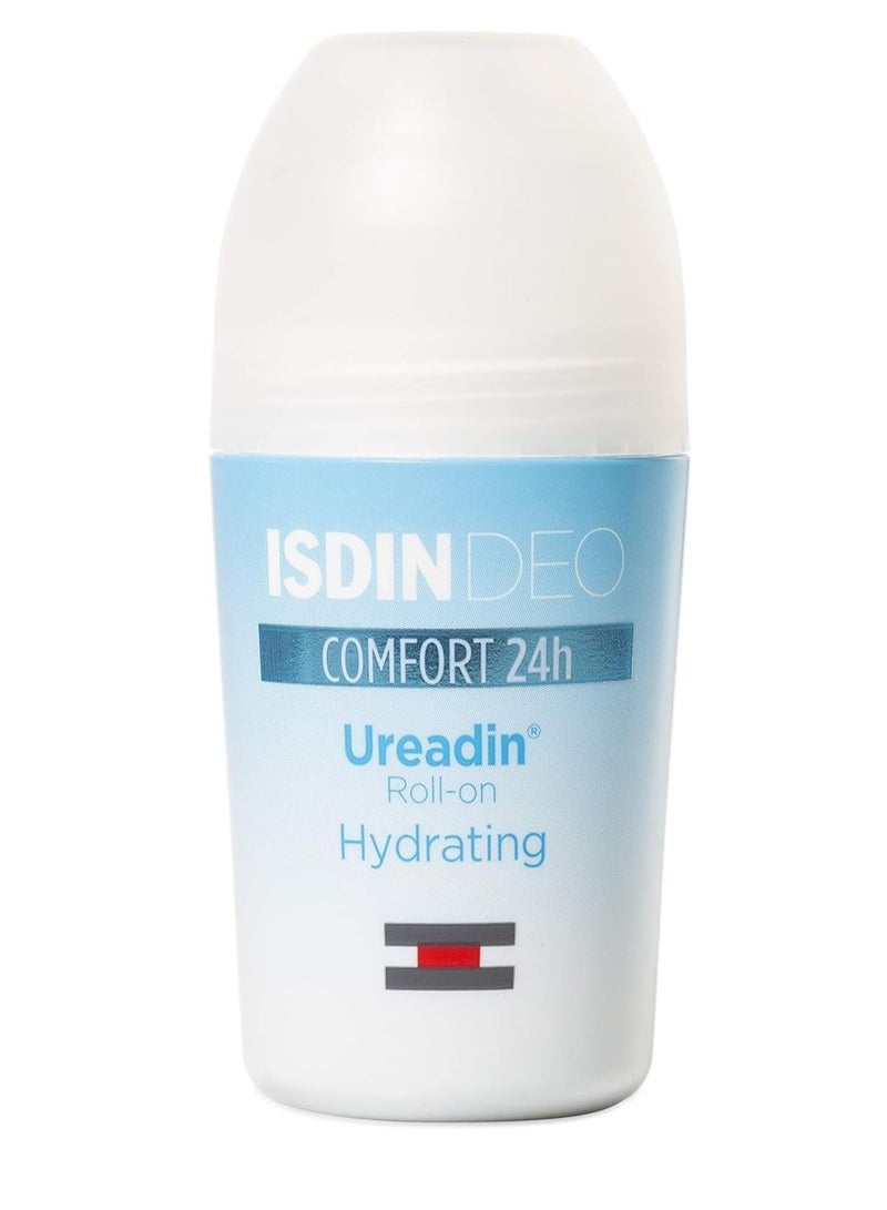 ISDIN Hydrating Deo Comfort 24 Hours Underarm Odor Protection Ureadin Roll On 50ml
