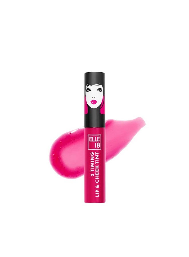 Elle 18 2Timing Glossy Lip& Cheek Tint Candyfloss 4Ml - Image 1