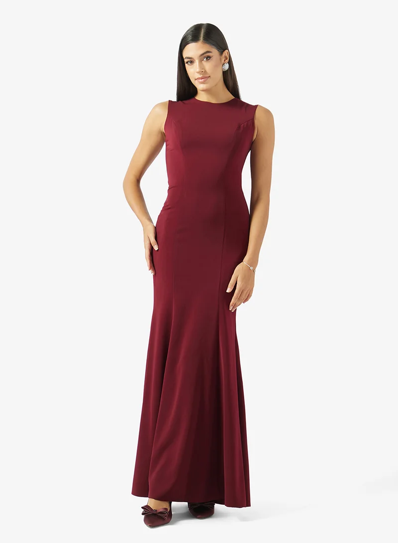 Akadia Fashion  EMBELLISHED CAPE 2PCS CREPE DRESS for Women | Best Price UAE