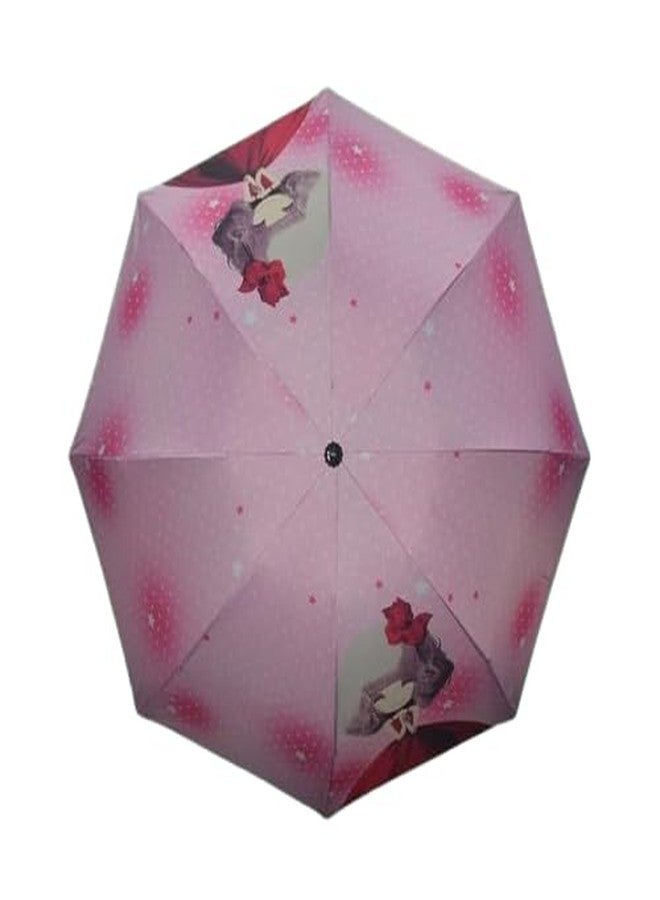 KEKEMI 3 Fold Manual Printed Sun & Rain Umbrella for Men & Women (Pack of 1) - Image 1
