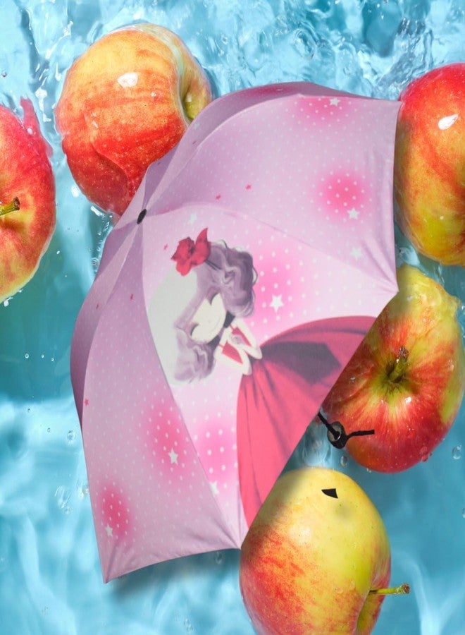 KEKEMI 3 Fold Manual Printed Sun & Rain Umbrella for Men & Women (Pack of 1) - Image 2