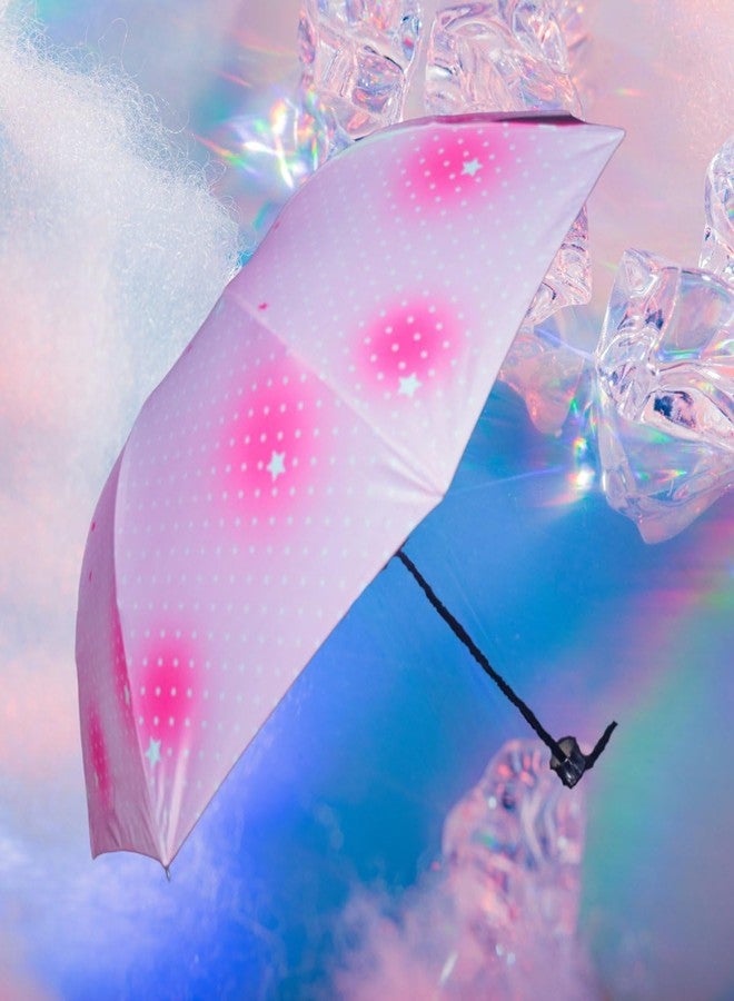 KEKEMI 3 Fold Manual Printed Sun & Rain Umbrella for Men & Women (Pack of 1) - Image 3
