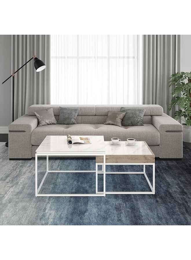 Home Canvas HC Home Canvas Clive Nested Coffee table - Image 1