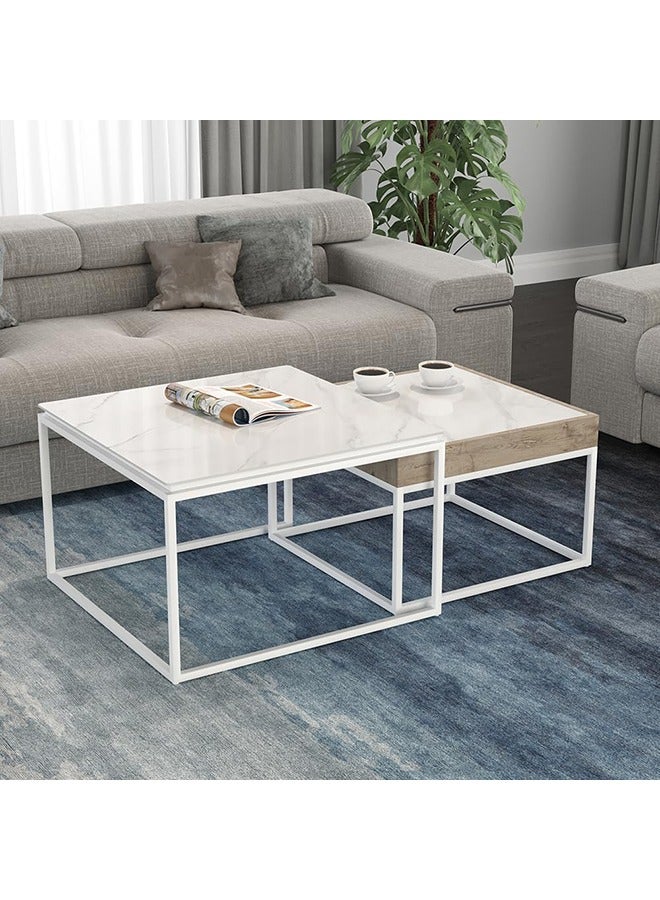 Home Canvas HC Home Canvas Clive Nested Coffee table - Image 3