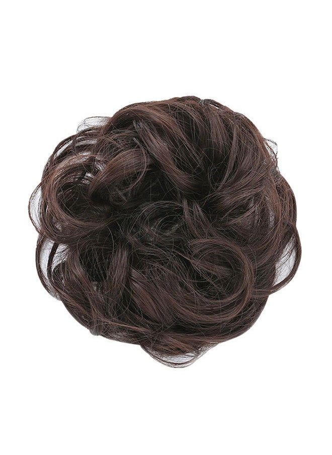 Generic - Messy Hair Bun Scrunchie Hair Piece Extension with Elastic Rubber Band Ponytail Hair Extensions Updo Chignon Donut Ponytail Hairpiece Synthetic Tousled Hair Scrunchies for Women - Image 1