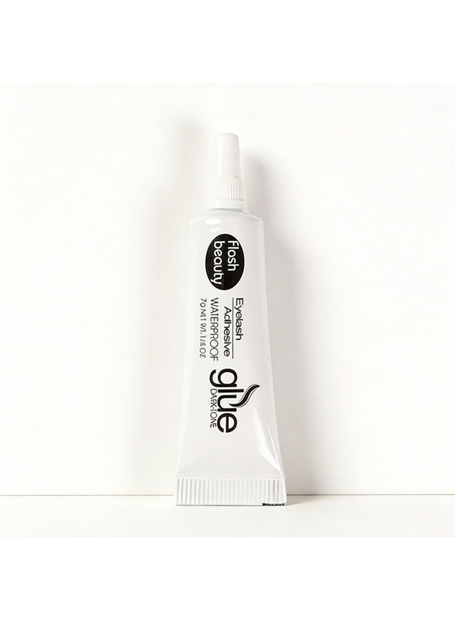 غراء رموش صناعية داكن اللون، قوي التثبيت، غراء رموش أسود، 7 جرام، يجف بسرعة، لاصق تمديد الرموش الأسود، مقاوم للماء، تركيبة جديدة تدوم طويلاً، تثبيت قوي طوال اليوم - Image 5