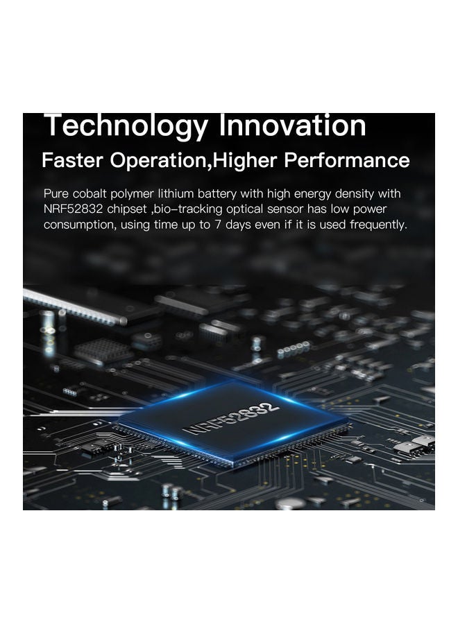 NIBEMINENT Multi-functional Smart Watch Black - Image 2