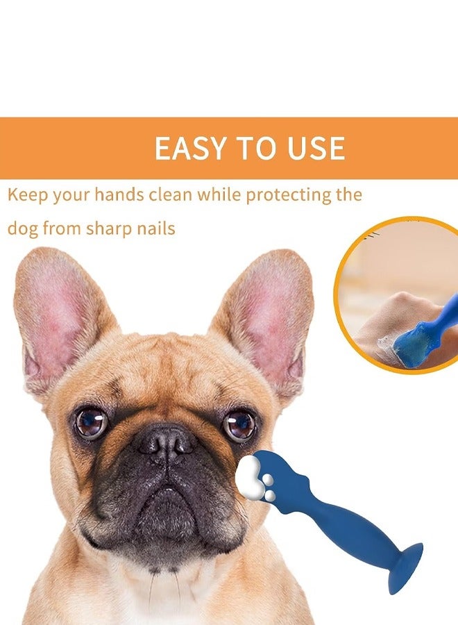 4 PCS Baby Diapers Cream Spatula Applicator Mini Silicone Suction Cup Ointment Spatula for Baby Newborn Children Soft Squeeze Dog Rash Cream Brush adult Facial Mask Brush  - Image 5