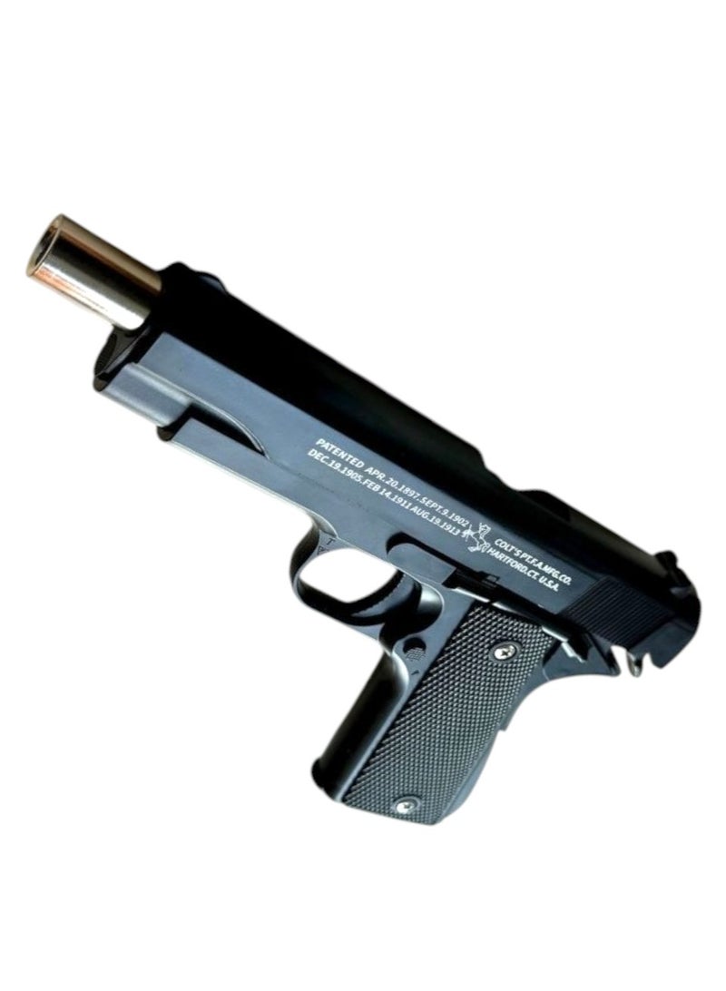 Colt Metal Revolver Toy for Adult Hand Toy Black - Image 5
