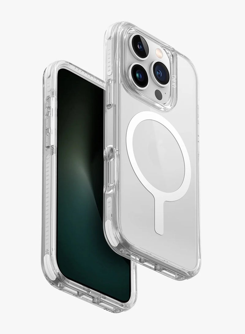 يونيك حافظة حماية ثلاثية الطبقات المتلألئة Combat Luminous سلسلة LifePro Xtreme متوافقة مع iPhone 16 Pro Max مع مغناطيس قوي - - Image 1