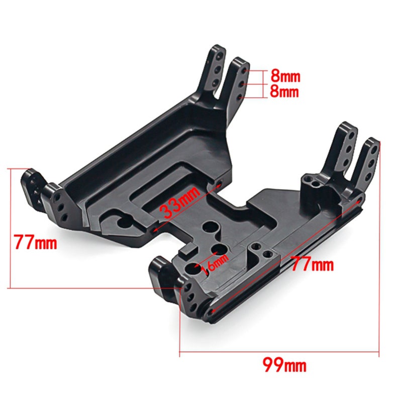 قطع ترقية سيارة RC Axial Capra 1.9 UTB AXI03004 AXI03022 - استبدل محمل علبة التروس المصنوع من سبائك الألومنيوم - Image 4