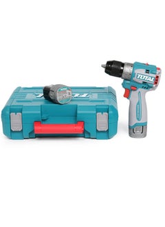 TOTAL Total 16V Brushless Impact Drill Kit – 60Nm Torque, 2-Speed Gear, Auto-Lock Keyless Chuck, Integrated LED Light – Ideal for Drilling, Screwing, and Impact Tasks – Includes Batteries, Charger & Carrying Case  - Image 3
