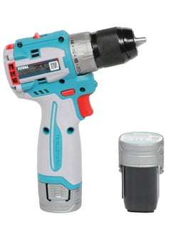 TOTAL Total 16V Brushless Impact Drill Kit – 60Nm Torque, 2-Speed Gear, Auto-Lock Keyless Chuck, Integrated LED Light – Ideal for Drilling, Screwing, and Impact Tasks – Includes Batteries, Charger & Carrying Case  - Image 4