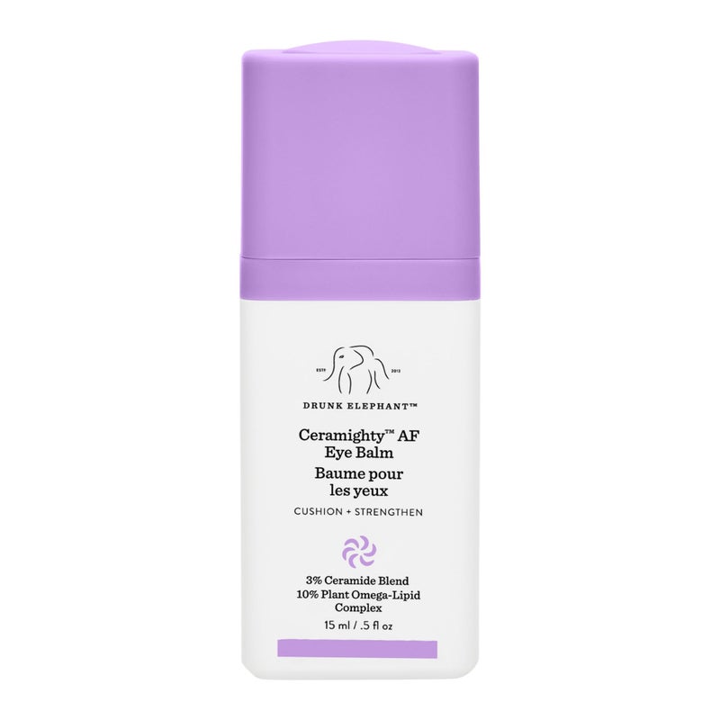 Drunk Elephant Ceramighty AF Eye Balm - 15 ml/.5 fl oz - Moisturizing Eye Cream - Clean Clinical Skincare - Cruelty-Free - Dermatologist-Tested - Free of Essential Oils, Silicones, and Fragrance - Image 1