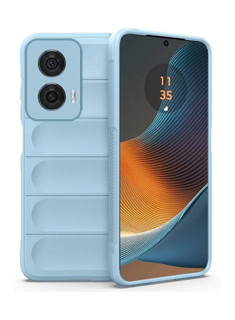 General Liquid Silicone Case Compatible with Motorola Moto Edge 50 Fusion with Camera Lens Protection, Anti-Scratch Soft Microfiber Lining, Rubber Full Body Shockproof Cover  - Image 1