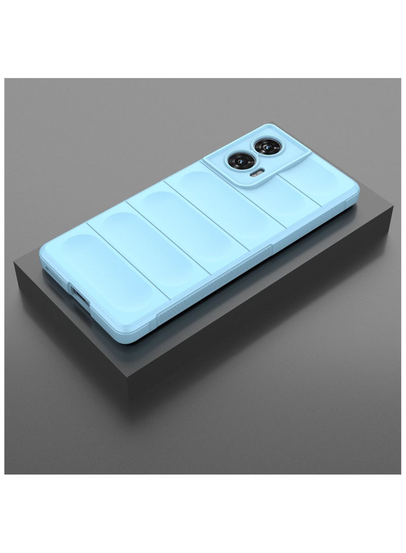 General Liquid Silicone Case Compatible with Motorola Moto Edge 50 Fusion with Camera Lens Protection, Anti-Scratch Soft Microfiber Lining, Rubber Full Body Shockproof Cover  - Image 2