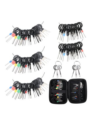 Terminal Extractor Removal Tool Kit, Depinning Key Tool Set for Car Auto Household Devices, Wire Connector Pin Release Extractor Tool with a Protective Bag (82 Pieces) - pzsku/ZBB7C0E9ED6B665653A4FZ/45/_/1717206837/bac83fb5-dab2-4a8c-9189-9988e640d528