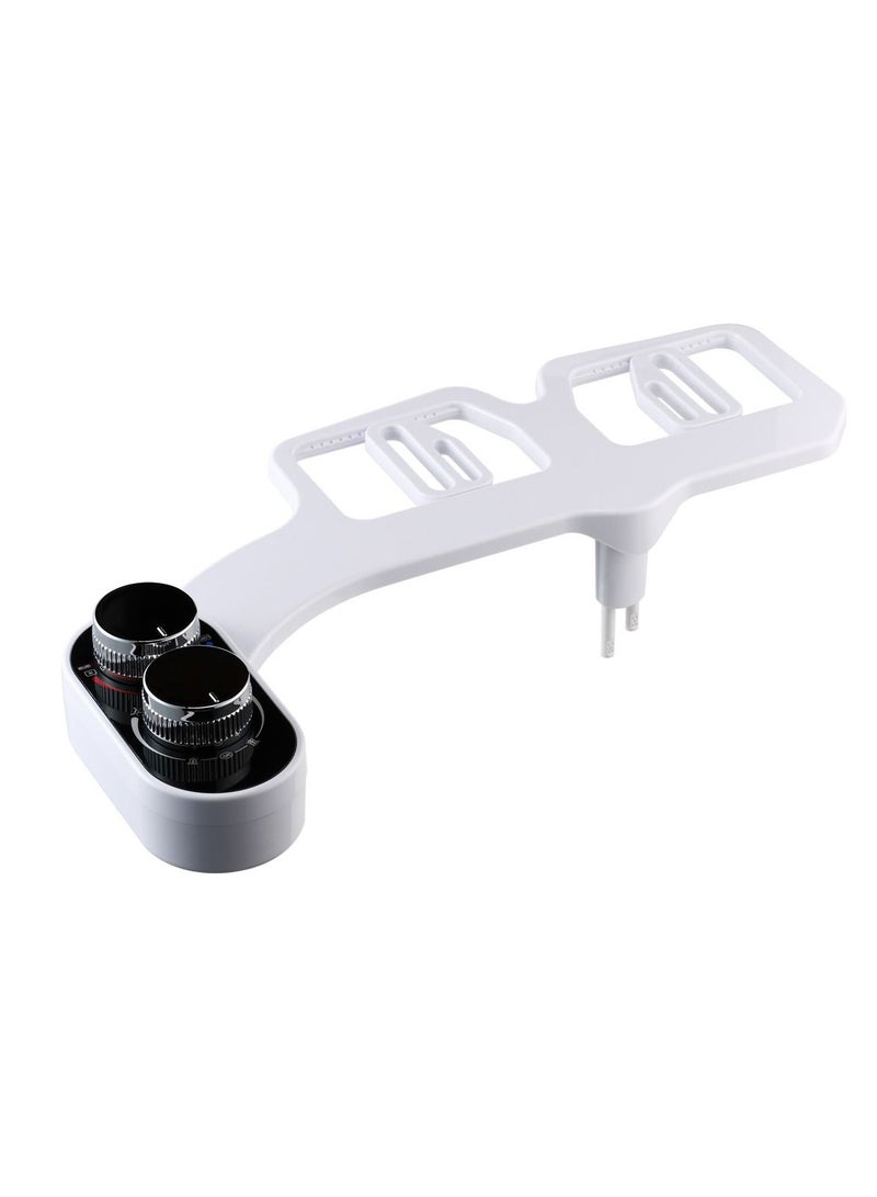 Bidet Attachment for Toilet Seat Hot and Cold Dual Nozzle Cleaning Non-electric Bidets Sprayer Warm Water - Image 1