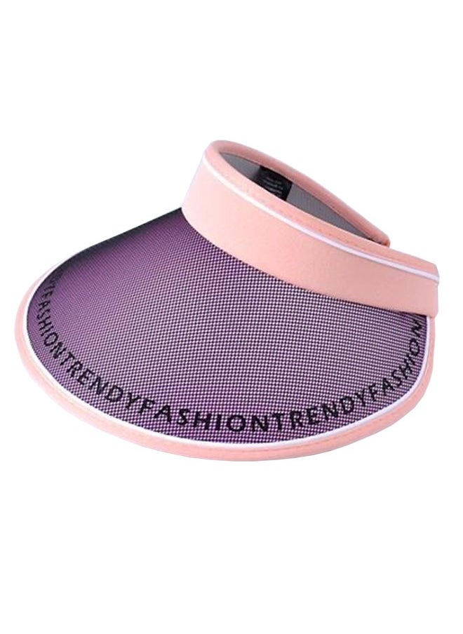 ZCM-HAPPY Summer Unisex Outdoor Sports Bare UV Protection Hat Visor Breathable Sun Visor  - Image 2