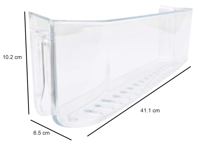 OM Plastics Bottle Shelf Compatible with LG Double Door 270 to 320 Litre Part NO 5004JF1004  - Image 2