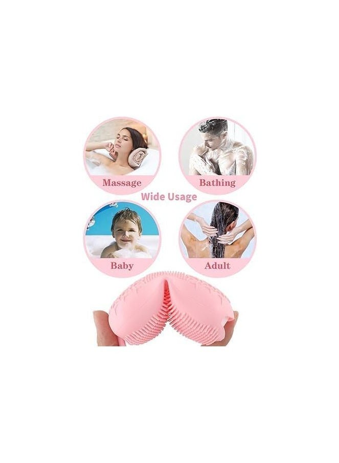 Ultra Silicone Multi-Colored Bath Sponge  - Image 4