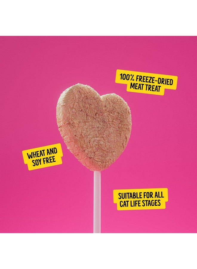 Bonkers Purrpops, Freeze Dried Chicken Flavor Lollipop Cat Treats, Healthy Single Ingredient Treats, Training Treats or Food Topper, for All Breeds and Ages, Value Pack (13 Pack, 52 Pieces) - Image 3