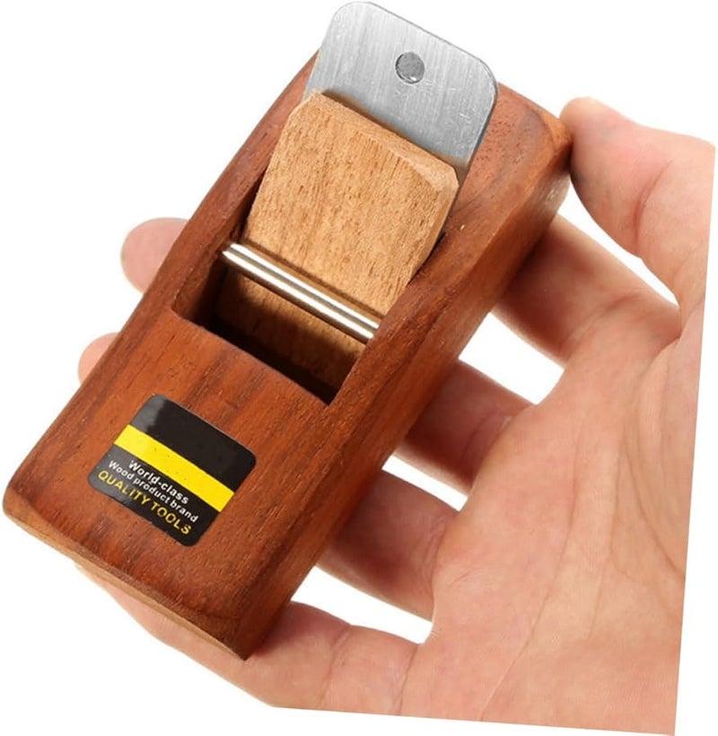 قطعتان من مجموعة أدوية النجارة اليدوية المصغرة بمقبض مريح لتسوية وحواف المشاريع DIY - Image 5